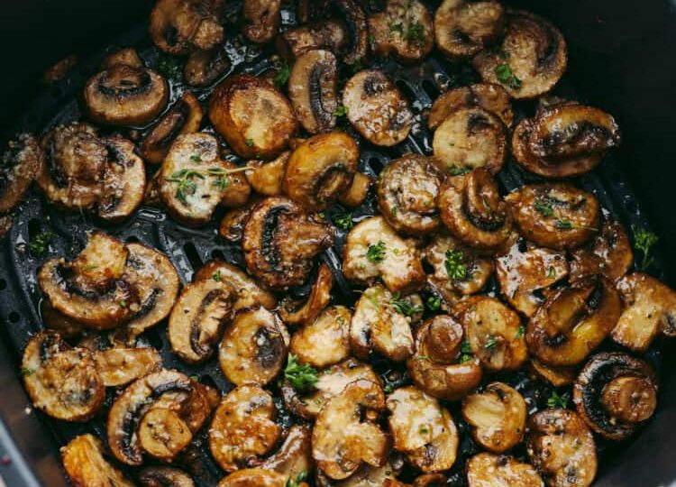 Air Fryer Mushrooms
