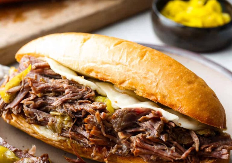 Tender Slow Cooker Italian Beef