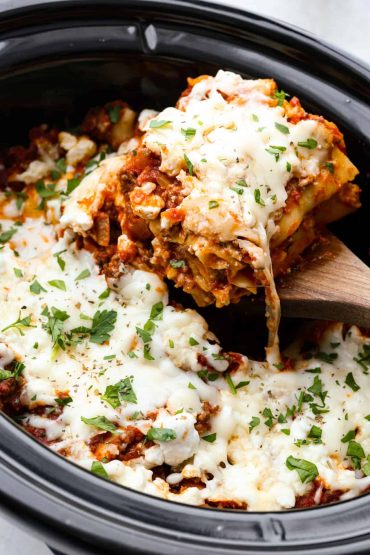 Slow Cooker Lasagna