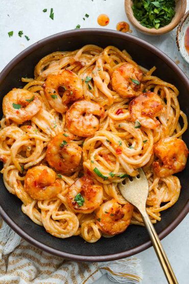 Bang Bang Shrimp Pasta