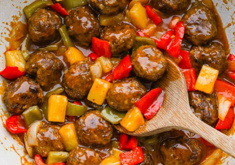 Sweet and Sour Meatballs